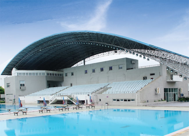 滕州游泳馆网架